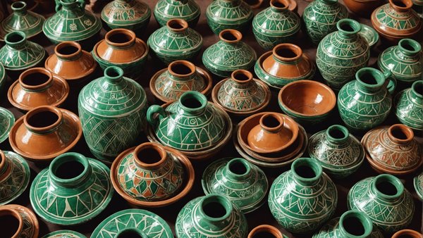 Découvrez la Poterie de Tamegroute : Secrets Unveiled du Artisanat Traditionnel Marocain