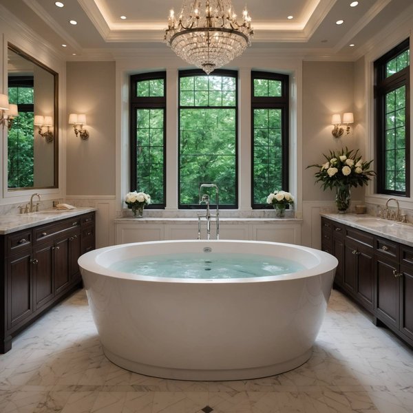 Baignoire Balnéo Haut de Gamme : Transformez Votre Maison en Oasis de Luxe - Immobilier de Prestige